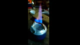 Making a Simple Jet Alcohol Stove (low profile)