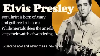 Elvis Presley - O Little Town of Bethlehem - Lyrics