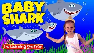 Baby Shark Original Dance Song ♫ Starring Paige ♫ Kids Songs by The Learning Station