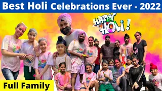 Best Holi Celebrations Ever With Family & Friends - 2022 | RS 1313 VLOGS | Holi Special