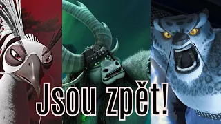 Kung Fu Panda 4 odekrývá nového záporáka, který navrátí minulé k životu.