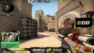 Simple play FACEIT de mirage with dennis fnatic