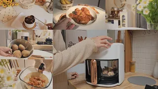 Mecoo Transparent Air Fryer Review, Large Capacity & Low Wattage, Test Several Food Ingredients