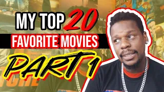 My Top 20 FAVORITE  MOVIES of all time!!! (Part 1) | Cassio Entertainment