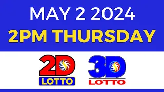 2pm Lotto Result Today May 2 2024 | Complete Details