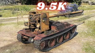 Grille 15 - 9.5K Damage 5  Kills  World of Tanks Replays 4K