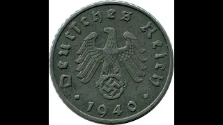 Germany - Third Reich 5 reichspfennig, 1940Coin Coins Money