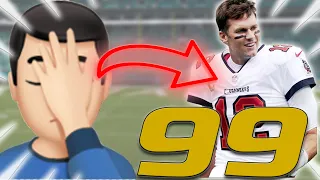 I PAID $100 FOR A 99 OVERALL TOM BRADY (I HATE IT HERE)