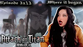 Film Instructor watches Attack on Titan 3x13 | "The town where everything began" Review and Reaction