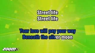 Randy Crawford And The Crusaders - Street Life - Karaoke Version from Zoom Karaoke