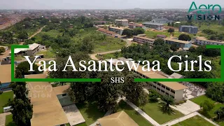 AERIAL OF YAA ASANTEWAA GIRLS SHS || KUMASI || GHANA