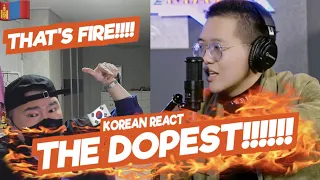 🇲🇳🇰🇷🔥Korean Hiphop Junkie react to NO CAP FREESTYLE VOL.3 | Mo'G (MNG/ENG SUB)