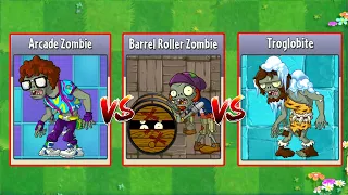 Arcade Zombie & Barrel Roller & Troglobite 2 Block? PvZ 2 Battlez