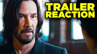 Matrix Resurrections Trailer REACTION! Neo Return Explained!