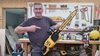 The New Dewalt 54v Chainsaw  Are You Ready for a Beast? my review 2022 #woodworking #review #video