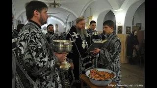 19.03.2021. РОВЕНЬКИ. Архиерейское служение в пятницу первой седмицы Великого поста