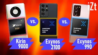 Китай против Кореи! Сравнение Exynos 2100 vs. Kirin 9000 vs. Exynos 990🏆