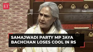 Jaya Bachchan loses cool in Rajya Sabha: 'We’re not school children…'