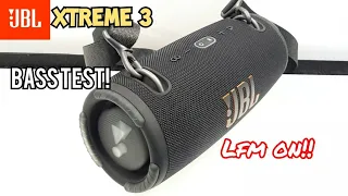 JBL Xtreme 3 - Low Frequency mode On! Bass Test! How to Activate LFM!