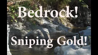 Where to find gold in a river. (sniping bedrock)