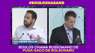 #BoulosNaBand | Boulos chama Russomano de puxa-saco de Bolsonaro