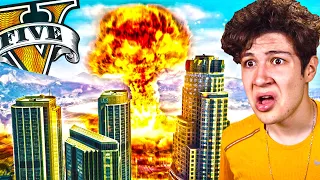 La EXPLOSIÓN más GRANDE de GTA 5... (Mods)