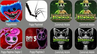 Poppy Playtime 3,Poppy Playtime 4,Poppy 3 Roblox,Poppy 2,Poppy Mobile Full Gameplay,Zoonomaly Mobile