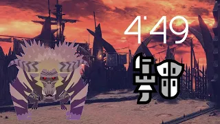 MHW:I |TA Wiki Rules|Tempered Furious Rajang |Gunlance |4'49”86|PC