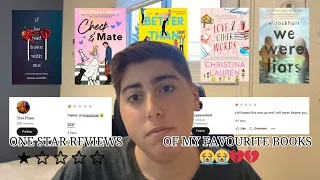 I read 1⭐️ reviews of my favorite books...This entire video is me feeling pain