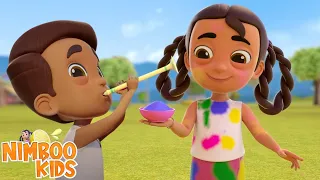 Holi Ayi Re, होली आई रे, Hindi Holi Song for Kids