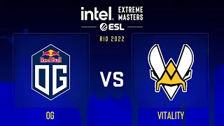 OG vs Vitality | Map 1 Vertigo | IEM Rio Major 2022 - Challengers Stage