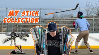 My current Hockey stick collection 🤯