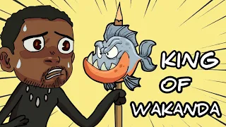 BLACK PANTHER | Cartoon Box Parody #38 | Superhero Funny Cartoons