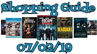 New Blu Ray, DVD Shopping Guide and Reviews for 7/2/19