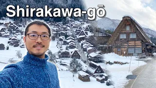 Trip to Shirakawa-go "Winter wonderland" 〜白川郷〜 Japan Vlog | easy Japanese home cooking recipe