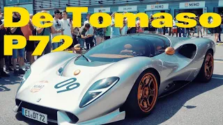 Unleashing the Power: De Tomaso P72 in Mimo 2023 - Cinematic Showcase