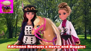 Adrienne Recruits a Horse and Buggies - Part 4 - Strange World and Descendants Series