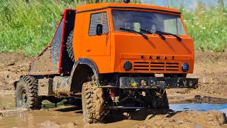 This KAMAZ will put everyone in their place on the roads! ...Full metal, RC OFFroad 4x4
