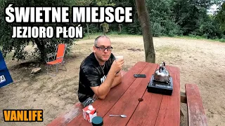 VANLIFE 12 - Bardzo fajne miejsce nad j. Płoń