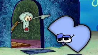 WOW Squidward KICKS OUT Dr Livesey Walk Alphabet Lore Letter B of his house