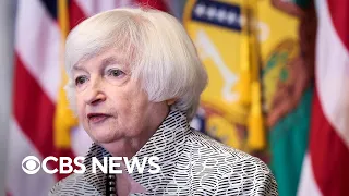 Treasury Secretary Janet Yellen discusses U.S. inflation, looming railroad strike