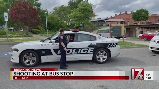 Shooting at Durham bus station