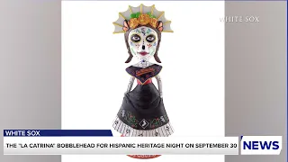 White Sox unveil bobblehead for 2023 Hispanic Heritage Night