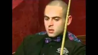 Peter Ebdon greatest break- 12 points in ~5 minutes.