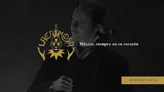 Enseñando español a Tilo Wolff de Lacrimosa antes de su visita a México