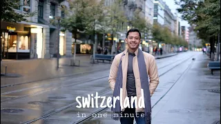 1 MINUTE IN SWITZERLAND (SWISS) ZURICH LUCERNE TITLIS 2019 (TRAVEL VLOG)