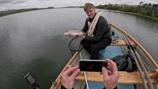 Amazing Blagdon Trout Fly Fishing Spring 2024. Fly fishing for trout on world famous Blagdon Lake