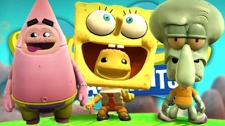 PLAY AS SPONGEBOB AND FRIENDS IN BIKINI BOTTOM !!! (Little Big Planet 3 Spongebob DLC)