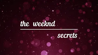 The Weeknd - Secrets (ukr.sub; переклад українською)