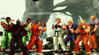 [KOF Mugen] Memorial | Dan vs Ryo Sakazaki [ 4vs4 ]